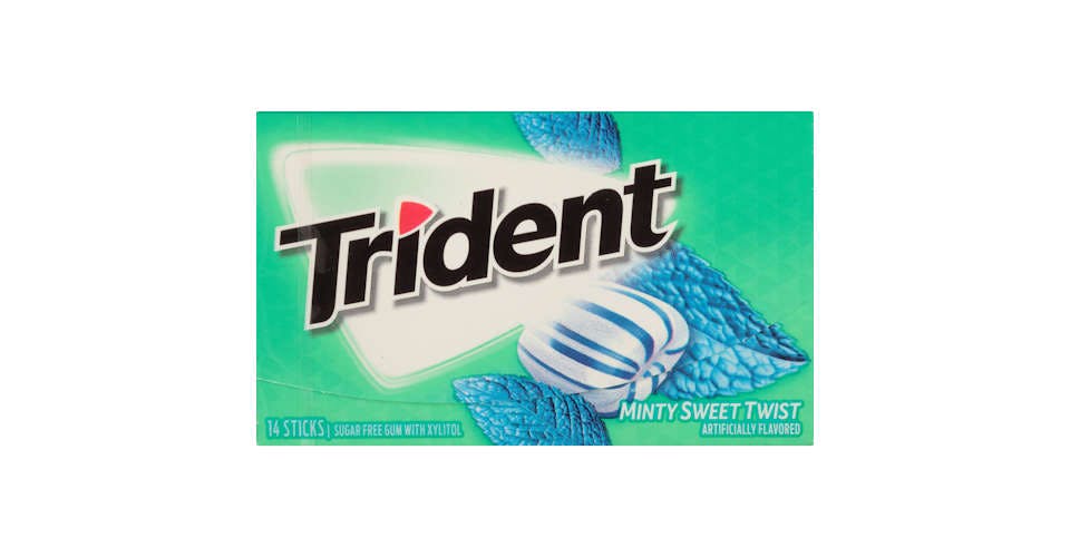Trident Gum, Minty Sweet from BP - E North Ave in Milwaukee, WI