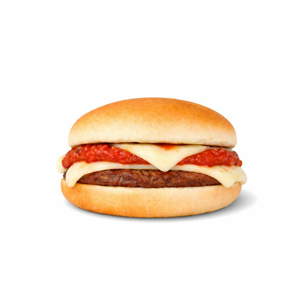 Pizza Burger from Tom's Drive In in Appleton, WI