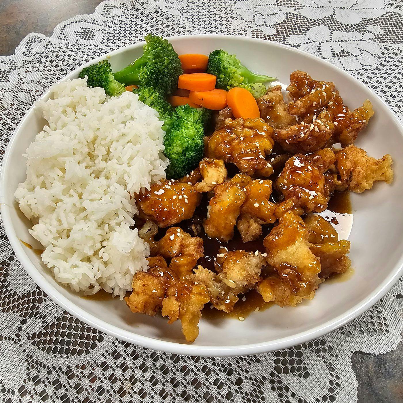 Crispy Chicken Teriyaki from Jai Dee Thai Kitchen - Clinton Hwy in Knoxville, TN