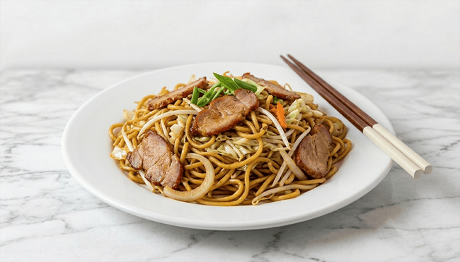 Pork Lo Mein from Autumn Court Chinese Restaurant in Phoenix, AZ