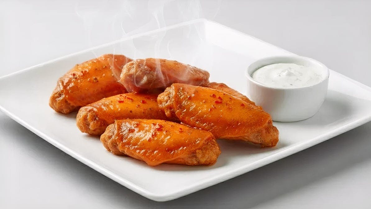 Chicken Wings 6 Pieces from HalalFlame - N Broad St in Meriden, CT
