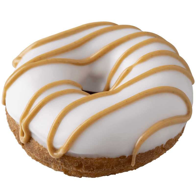 Vanilla Peanut Butter Swirl from Duck Donuts Madison in Madison, WI