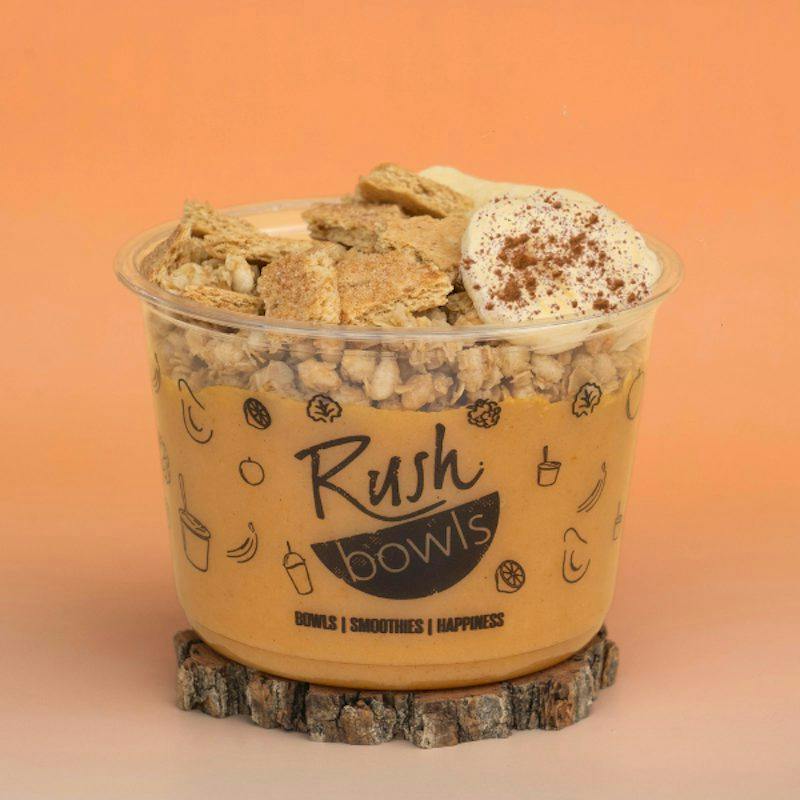 Pumpkin Spice Bowl from Rush Bowls - Garland Rd in Dallas, TX
