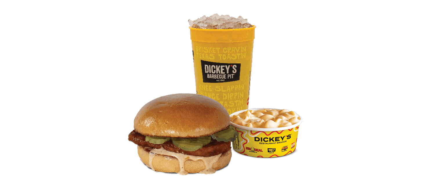 Nashville Crispy Chicken Sandwich Combo from Dickey's Barbecue Pit: Gilbert (AZ-1644) in Gilbert, AZ