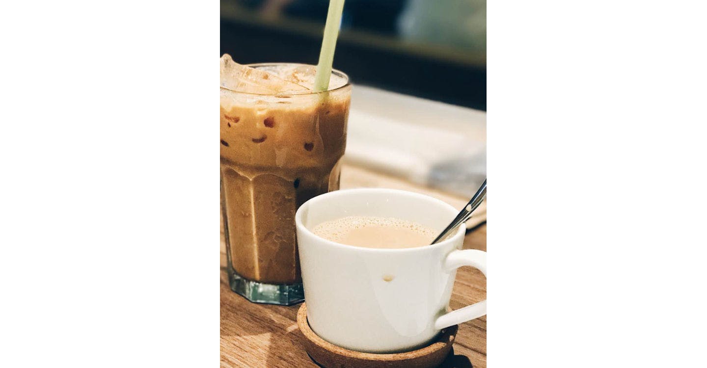 Hot Milk Tea from Sequoia Ramen & Sushi Lounge - Monroe St in Madison, WI