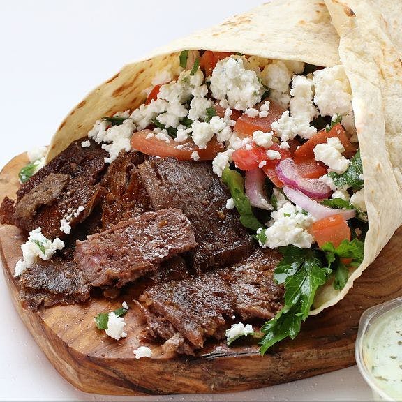 The Shepherd Wrap from DoneRight Doner Kebab in Hoboken, NJ