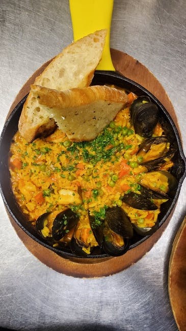 Seafood Paella from District Kitchen - Connecticut Ave NW in Washington, DC