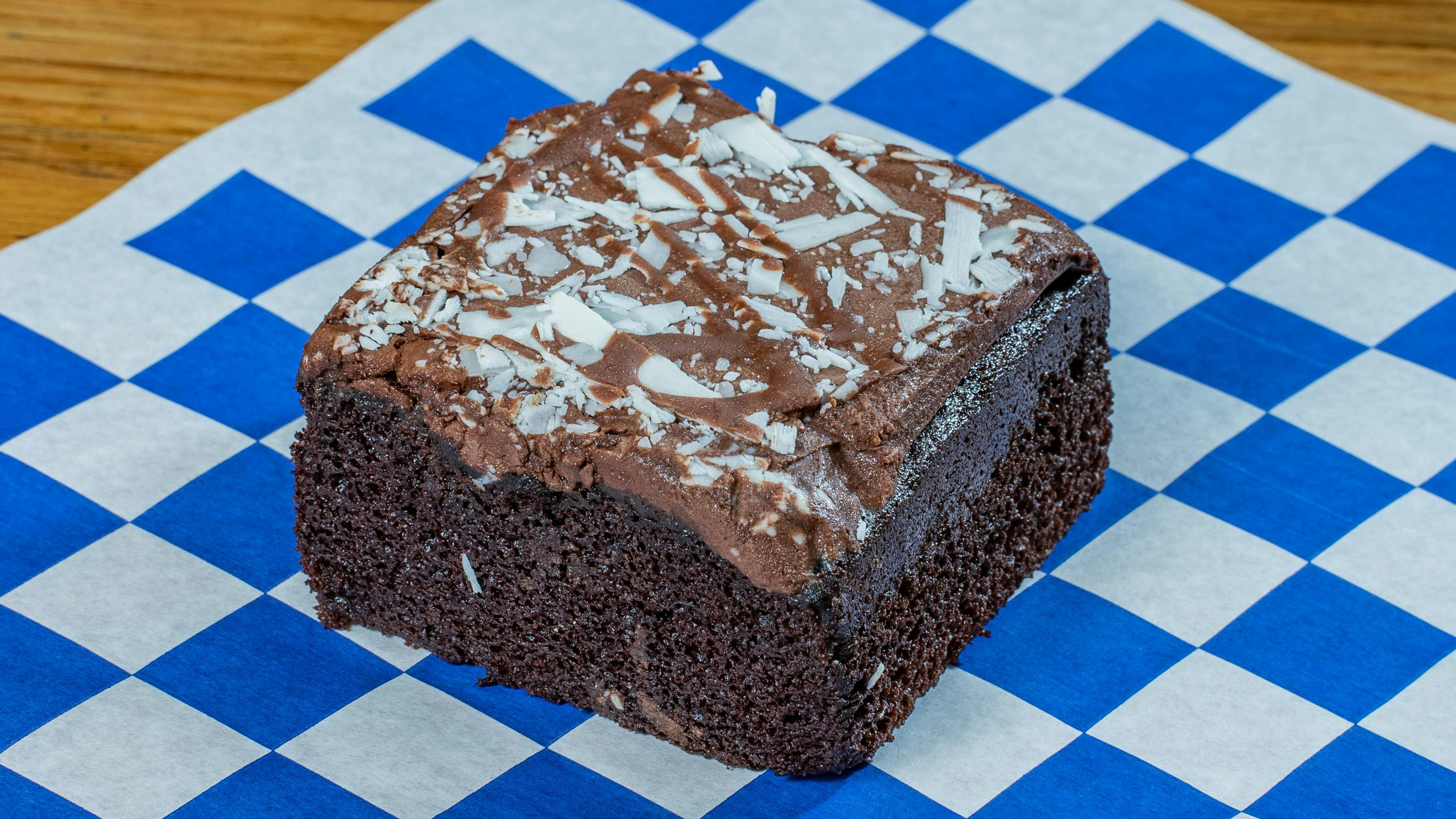 Chocolate Fudge Cake from Austin Burger Company - East 6th St in Austin, TX