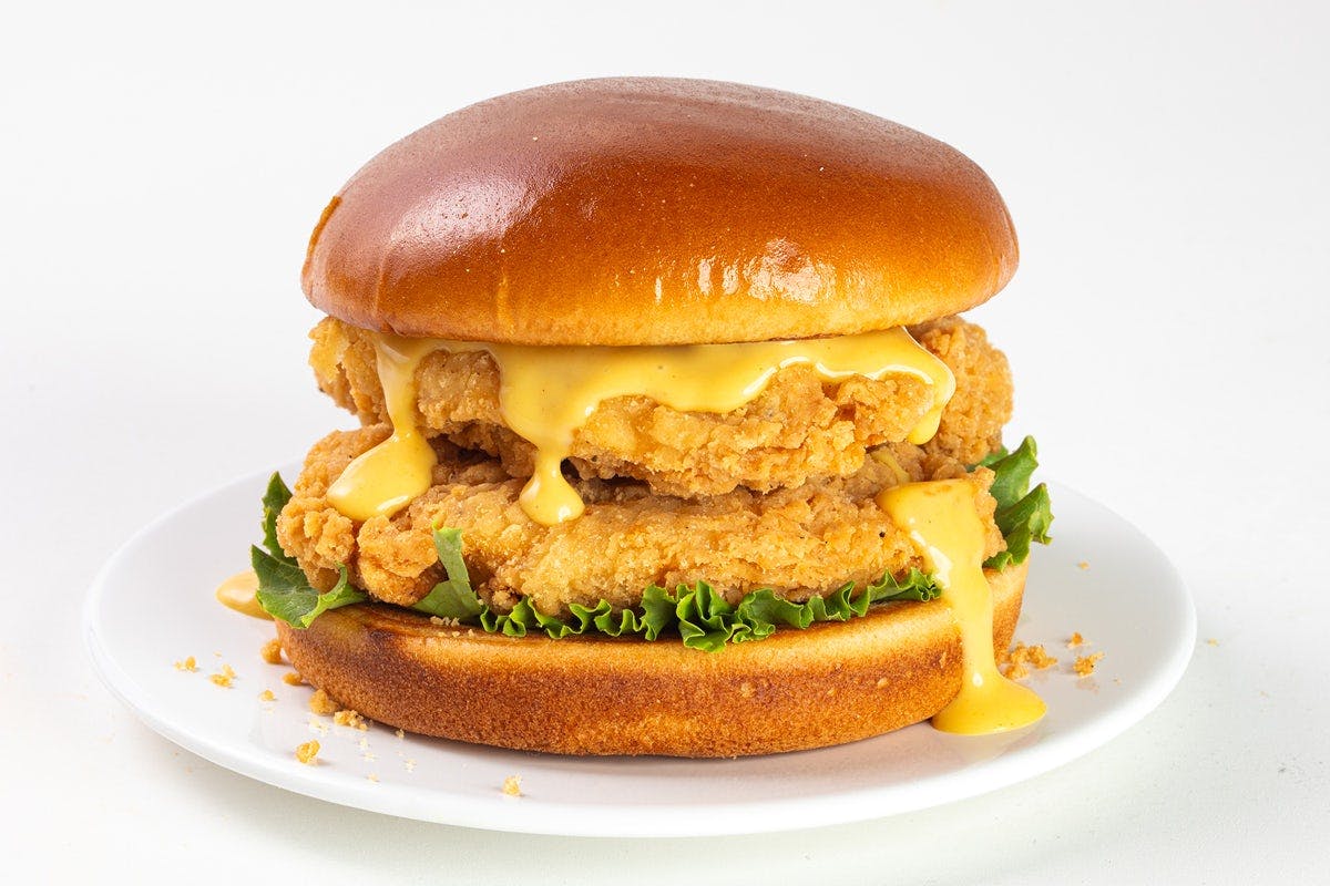 Checkered Chicken Sandwich from NASCAR Tenders & Burgers - Ranch Rd 620 N Bldg Q in Austin, TX