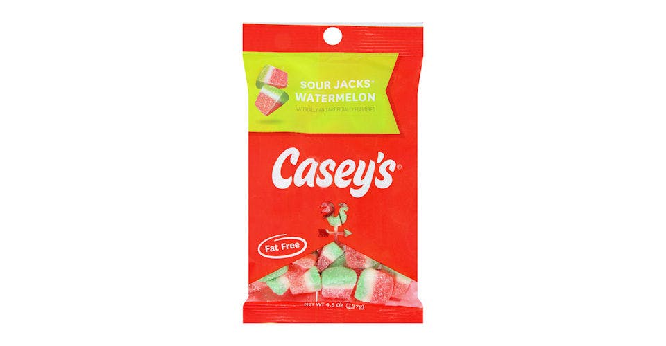 Casey's Sour Watermelon Slices (4.5 oz) from Casey's General Store: Asbury Rd in Dubuque, IA