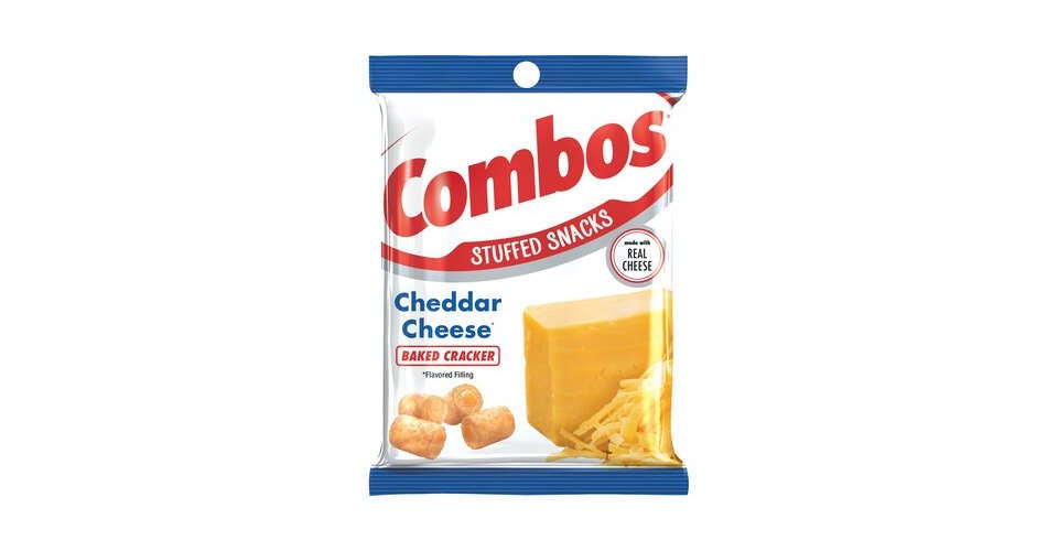 Combos Stuffed Snacks Cheddar Cheese Cracker, 6.3 oz. from Ultimart - W Johnson St. in Fond du Lac, WI