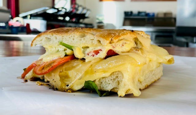 Grilled Cheese Special Panini- Creamy Dijon Swiss from Arrosto Delicatessen in Sheboygan, WI