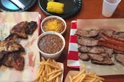 Family Combo 2 (8-10 people)*** from All American BBQ in West Hills, CA