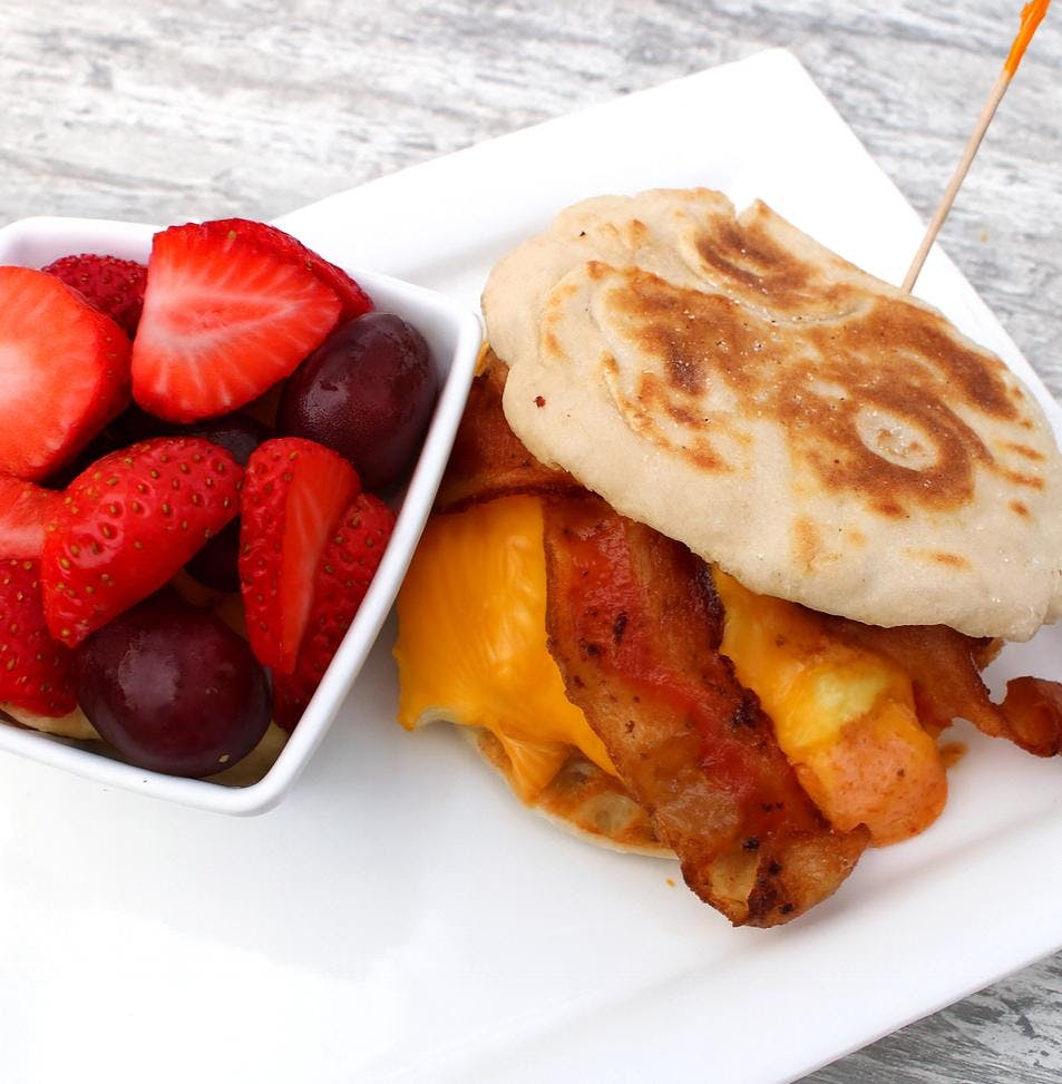 Double Bacon Egg Cheese Sandwich from Holidays Pub & Grill in Appleton, WI