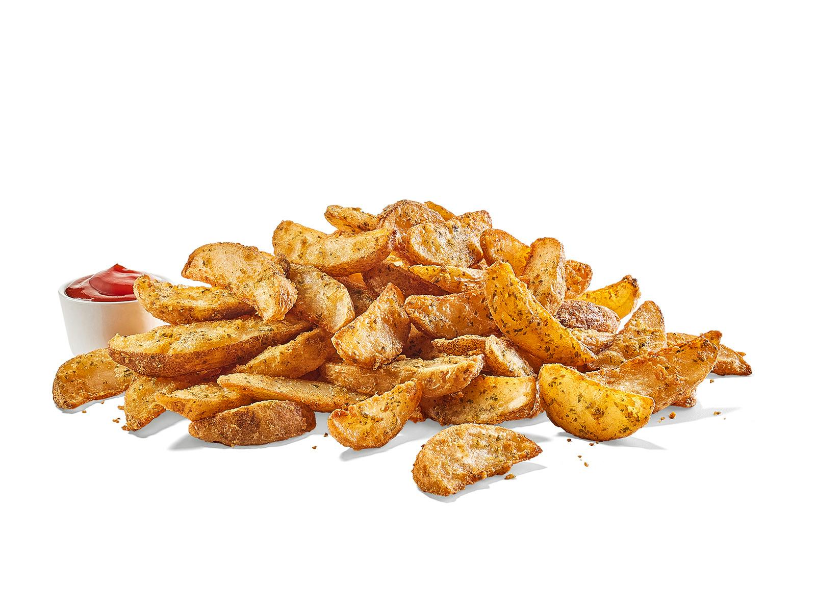 Large Potato Wedges from Buffalo Wild Wings (110) - Dekalb in Dekalb, IL