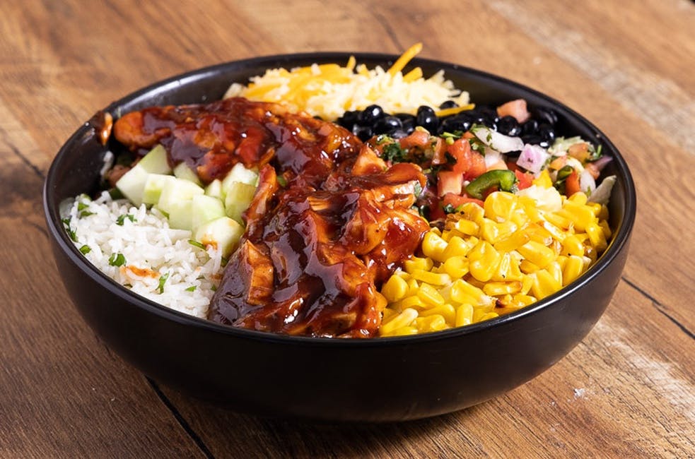 PULLED PORK BURRITO BOWL from Cattleman's Burger and Brew in Algonquin, IL