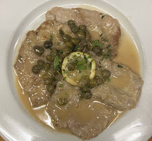 Vitello Piccata from Nino's Italian Restaurant in Atlanta, GA