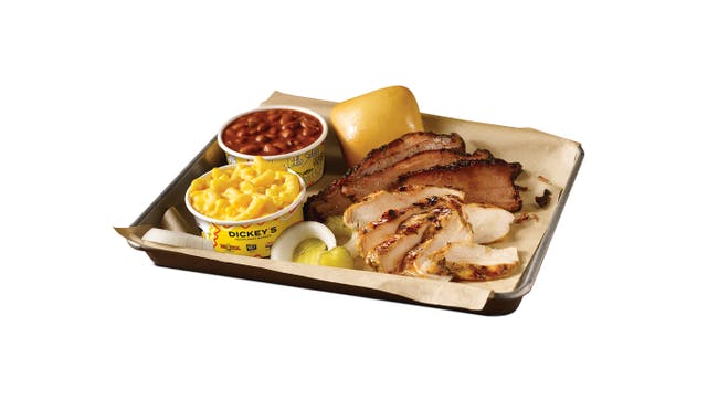 2 Meat Plate from Dickey's Barbecue Pit - East Via de Ventura in Scottsdale, AZ