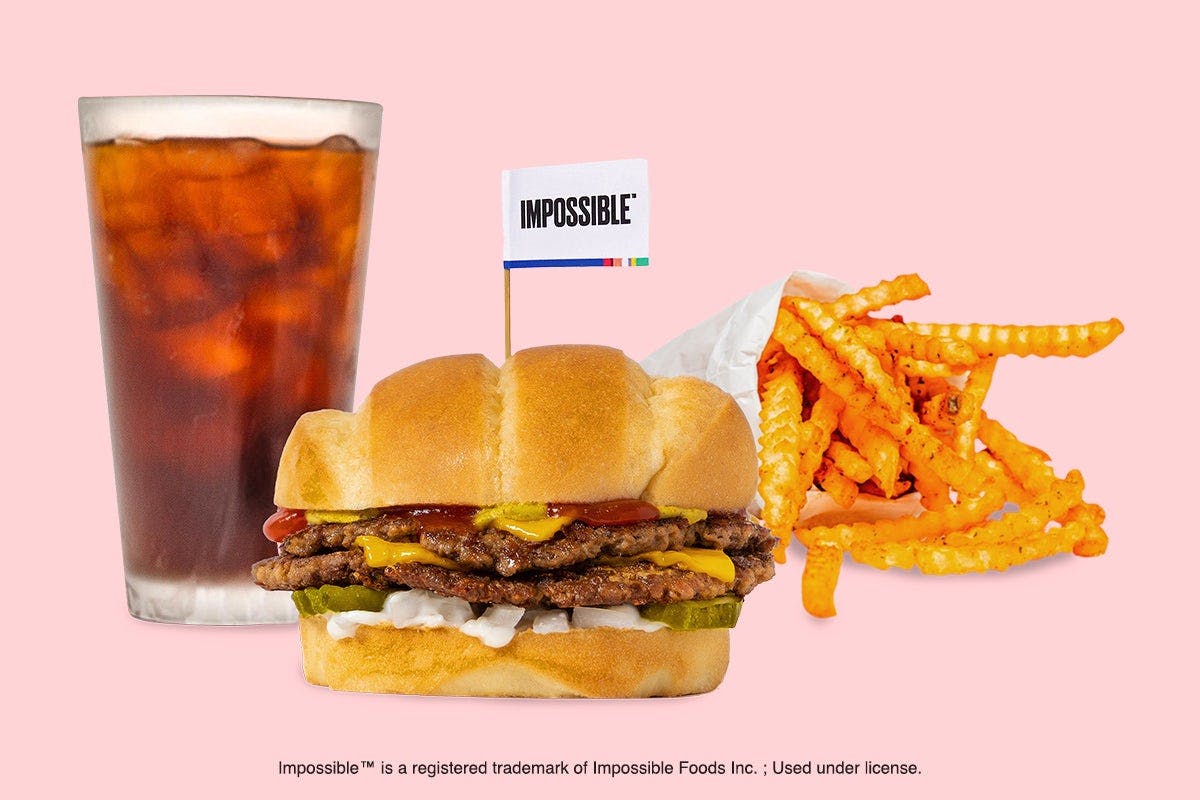 Impossible? Beast Style Combo from MrBeast Burger - N6209 Oasis Rd in Blk River Falls, WI