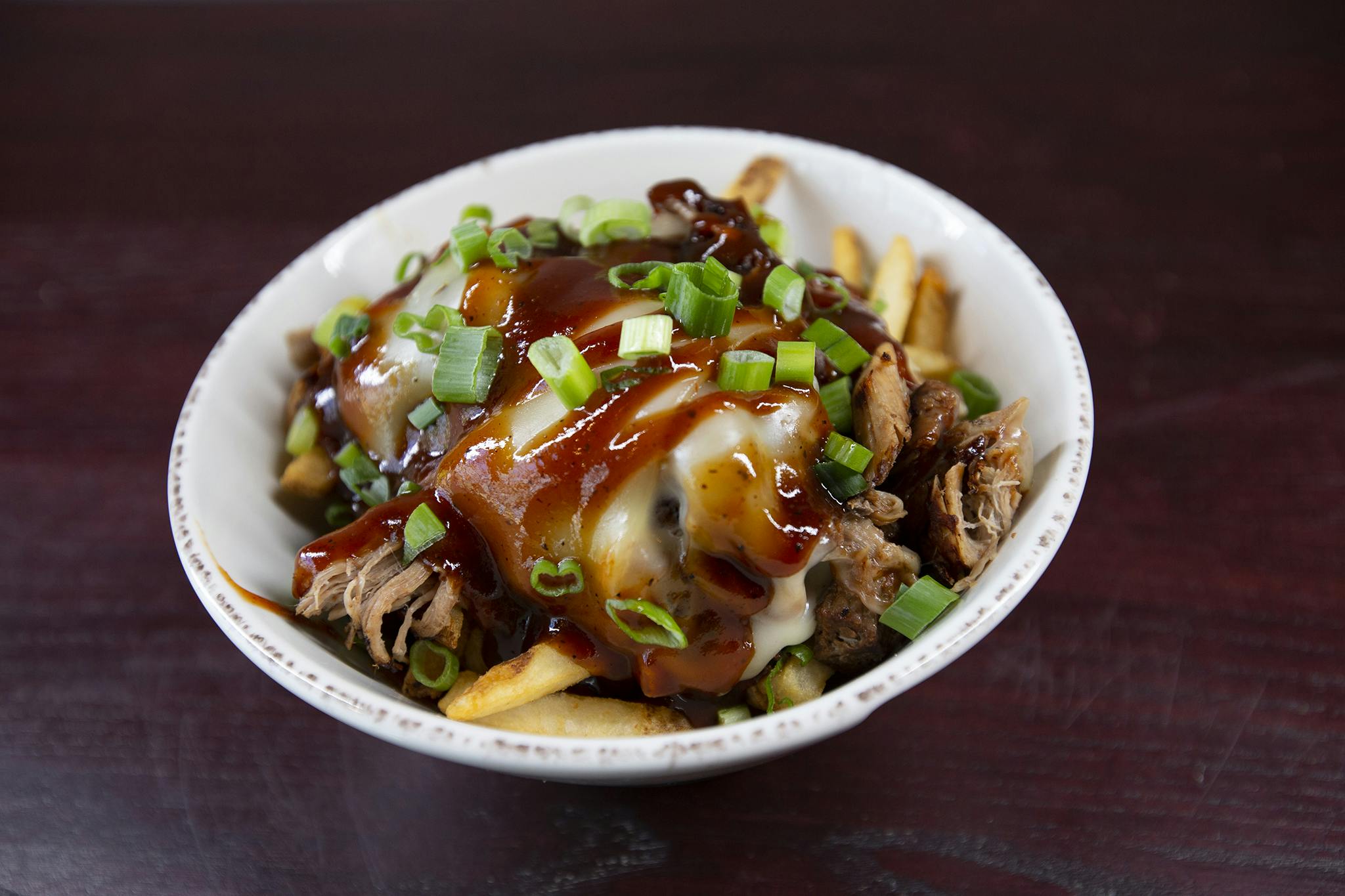 Pulled Pork Fries from Firehouse Grill - Chicago Ave in Evanston, IL