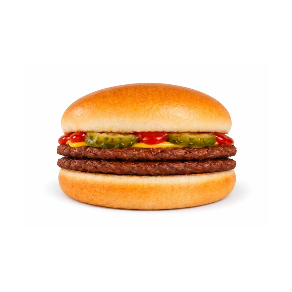 Double Hamburger from Tom's Drive In in Appleton, WI