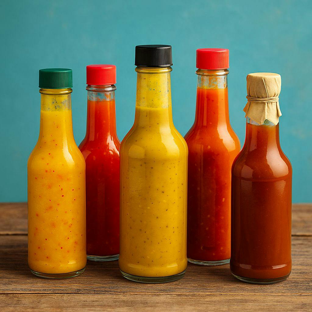 Hot Sauce from C'est Bon Caribbean Creole Cuisine in Baytown, TX