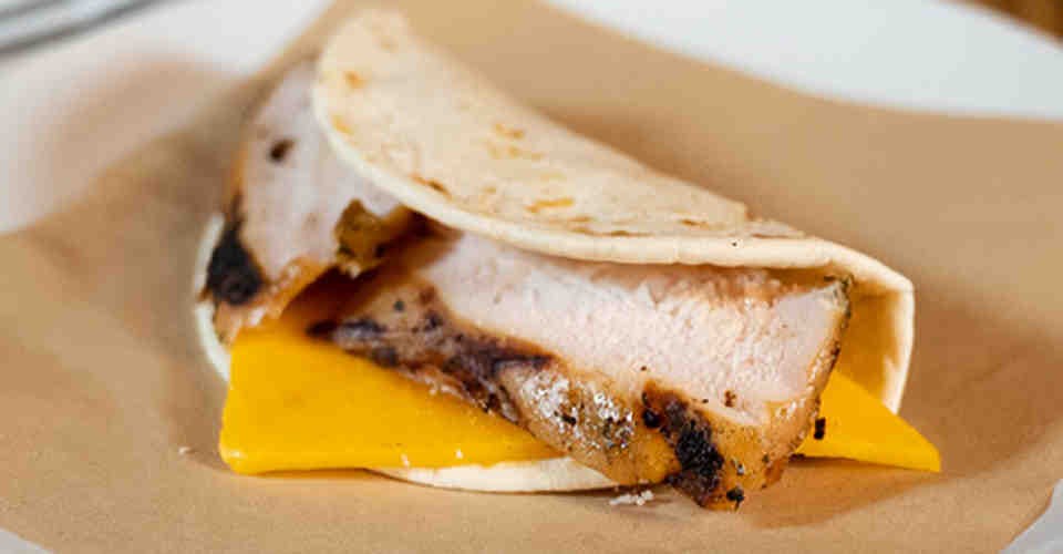 Chicken & Cheese Taco from Dickey's Barbecue Pit: Middleton (WI-0842) in Middleton, WI