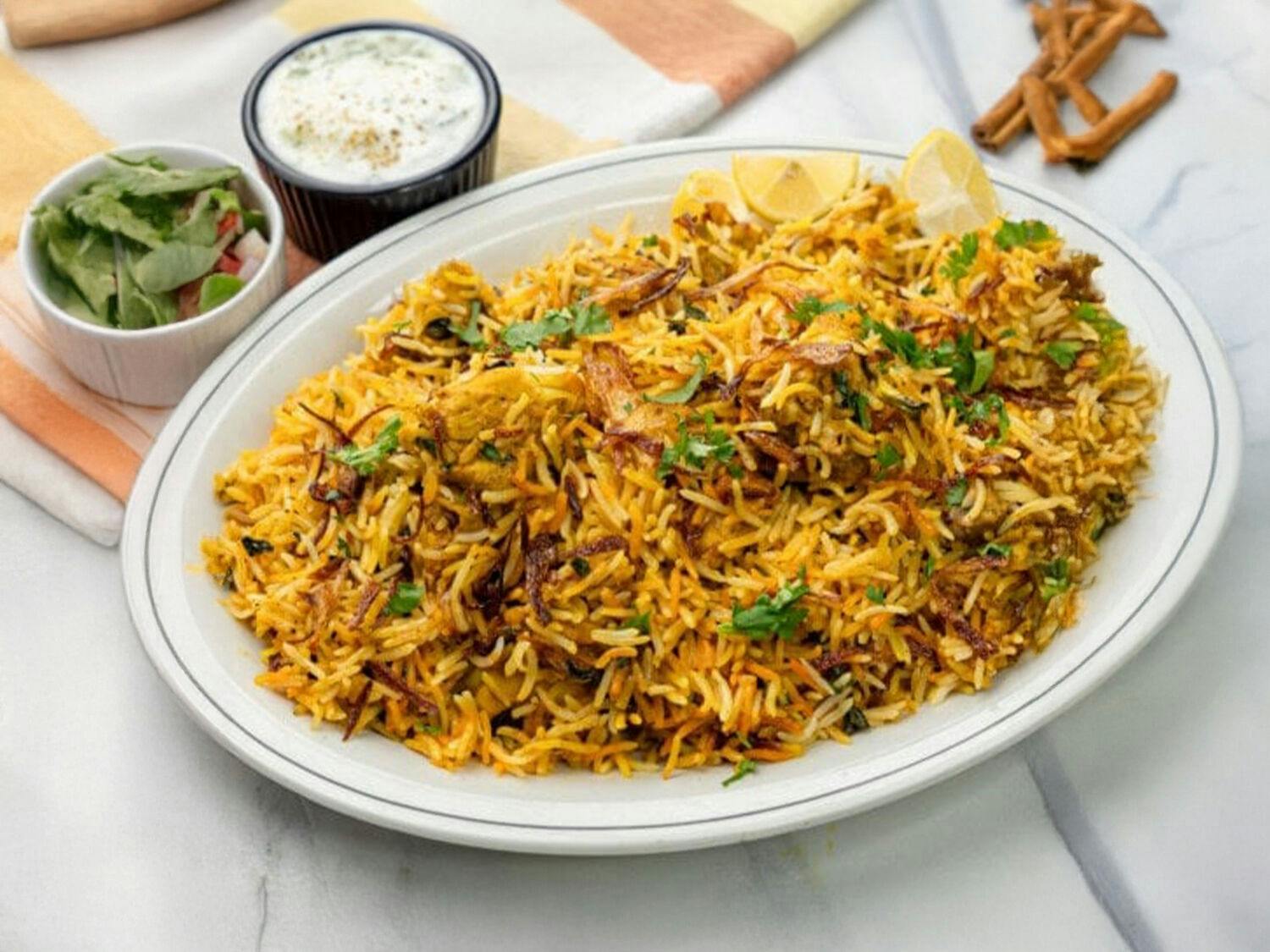 Biryani from Cumin Fresh Indian Kitchen in Grand Haven, MI