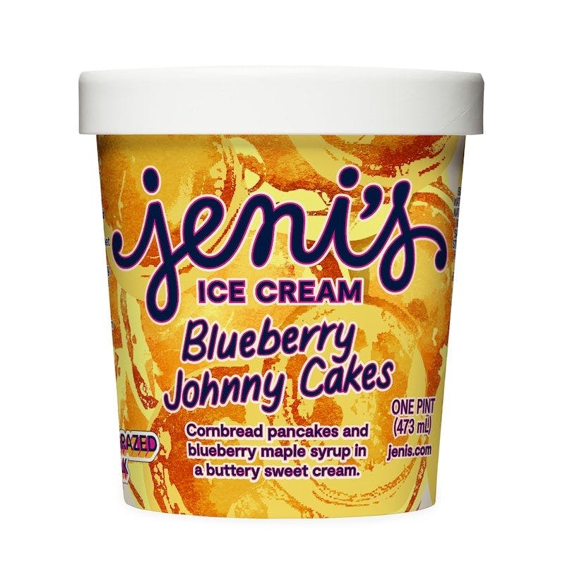 Blueberry Johnny Cakes Pint from Jeni's Splendid Ice Creams - Jemison Ln in Mountain Brook, AL