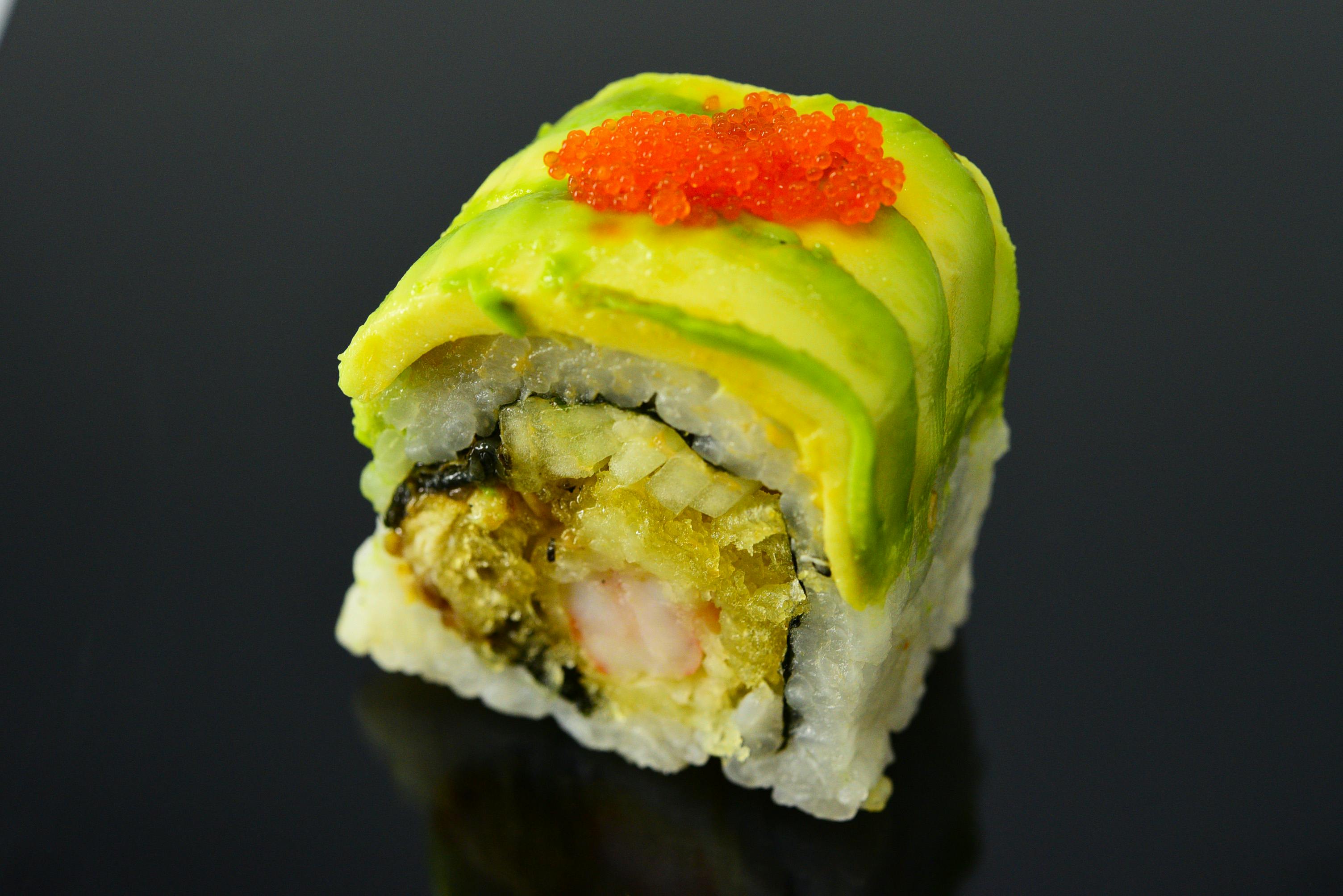 Dragon Roll from Fin Sushi in Madison, WI