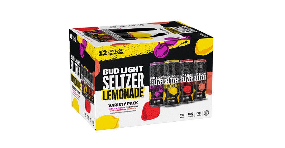 Bud Light Seltzer: Lemonade Variety Pack, 12 Pack, 12 oz. Cans from Five Corners Liquor & Wine in Cedar Falls, IA