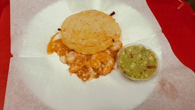 Camaron mulita from Tacos La Calle - Beach Blvd in Buena Park, CA