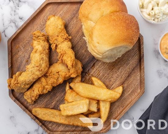 6 Pieces Chicken Strip Combo from Donahoo's Golden Chicken in Pomona, CA