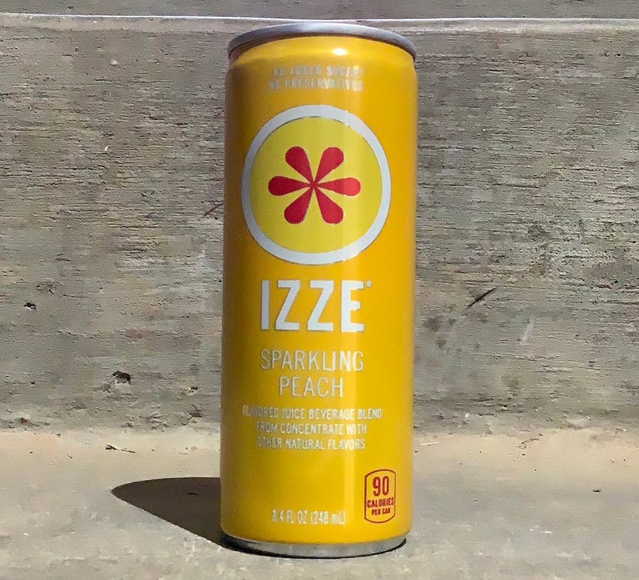 Peach Sparkling Izze from Sip Wine Bar & Restaurant in Tinley Park, IL