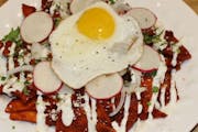 Chilaquiles from Planet Taco - 9th Ave in New York, NY