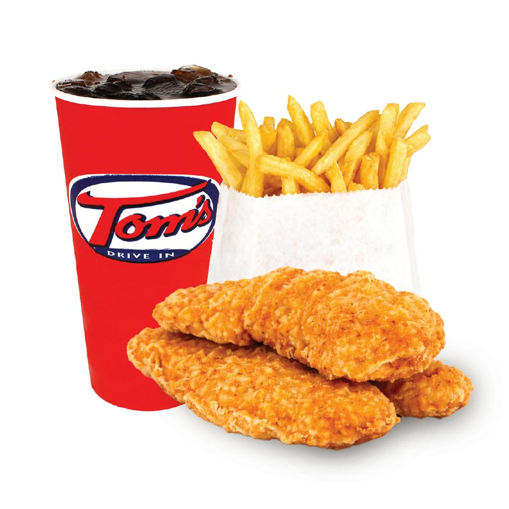 #12 3 Chicken Tender Combo from Tom's Drive In in Appleton, WI