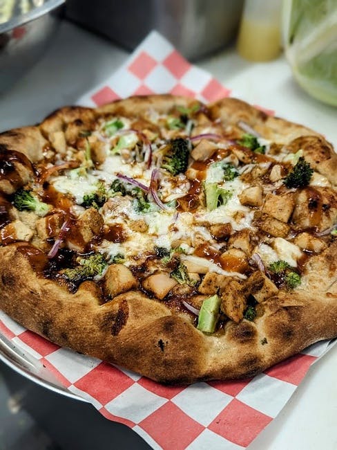 BBQ Chicken Pizza from One Mighty Mill Cafe - Exchange St in Lynn, MA