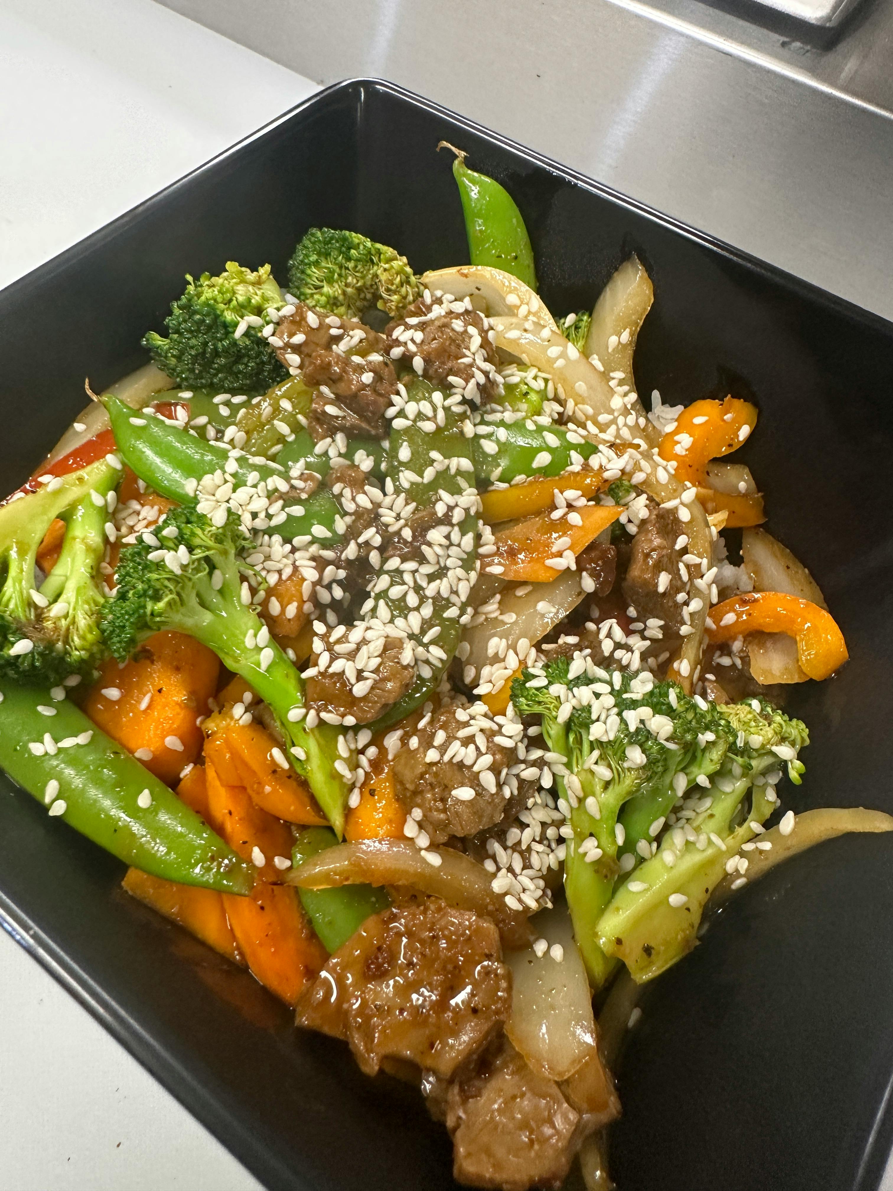 Just Veggiez Peppers Seitan from Justveggiez in Madison, WI