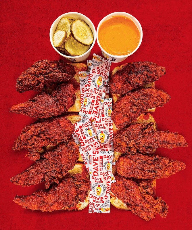 Hot Box Roulette- Tenders from Dave's Hot Chicken - Falls Pkwy in Menomonee Falls, WI