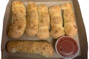 Pepperoni Rolls. from Canyon Pizza in State College, PA