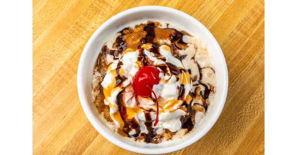 Fried Ice Cream from Hillside Cafe in Manhattan, KS