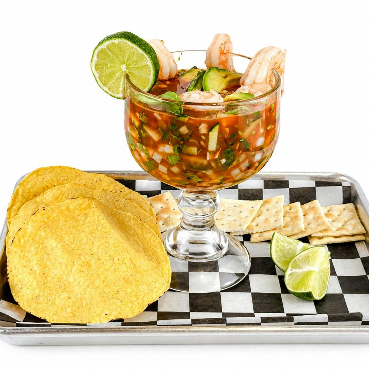 Coctel De Camaron from Taqueria Monarca in Onalaska, WI