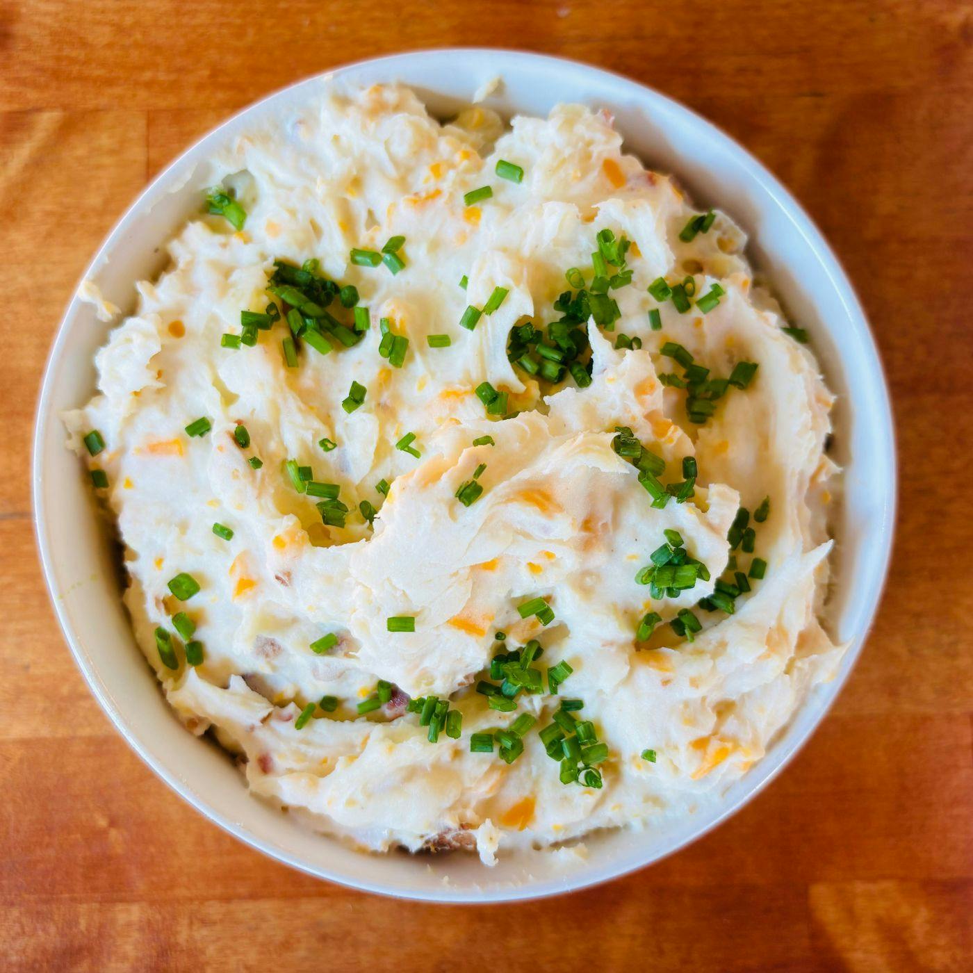 Loaded Mashed Potatoes from Arrosto Delicatessen in Sheboygan, WI