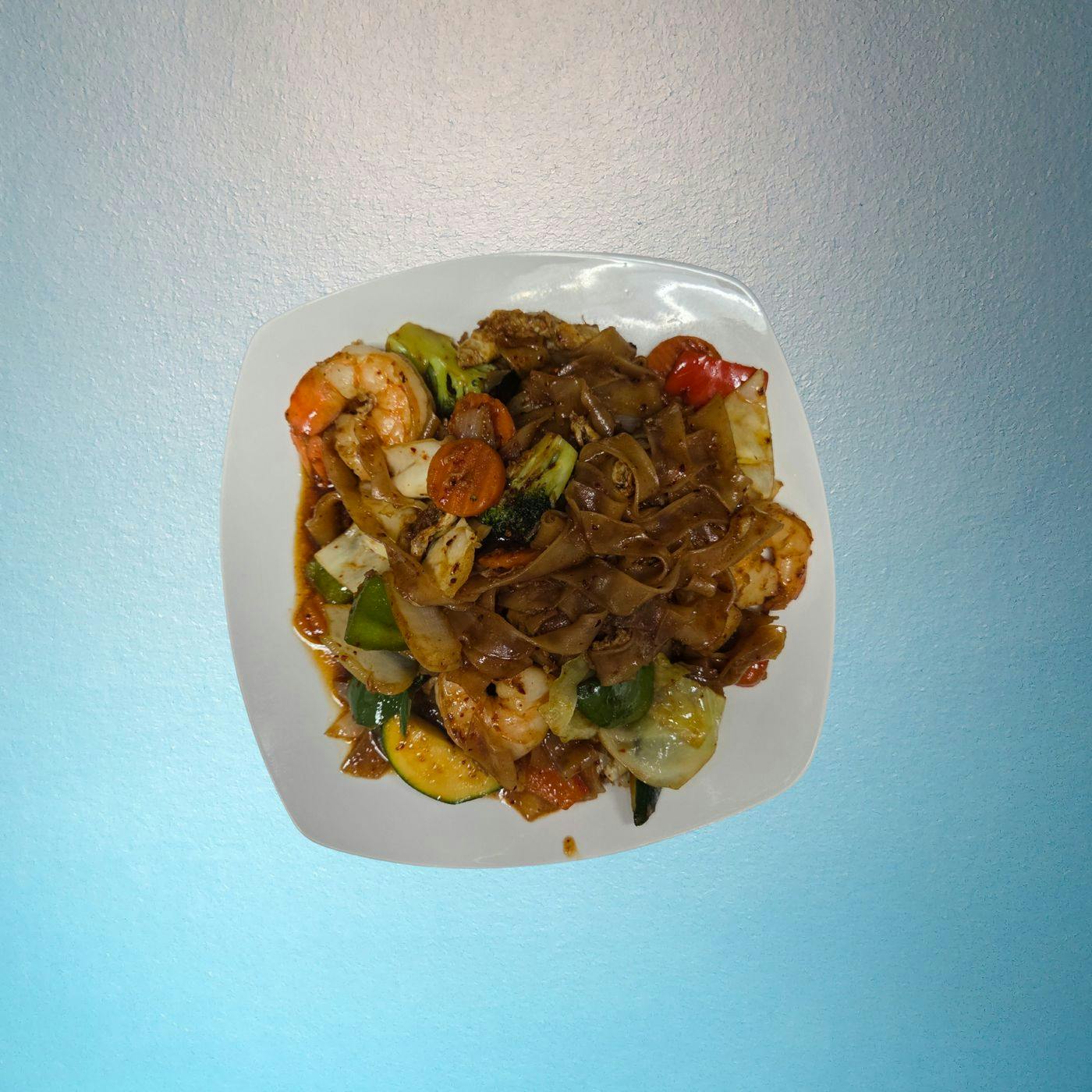 Tiger Shrimp Drunken Noodles from Jai Dee Thai Kitchen - Clinton Hwy in Knoxville, TN