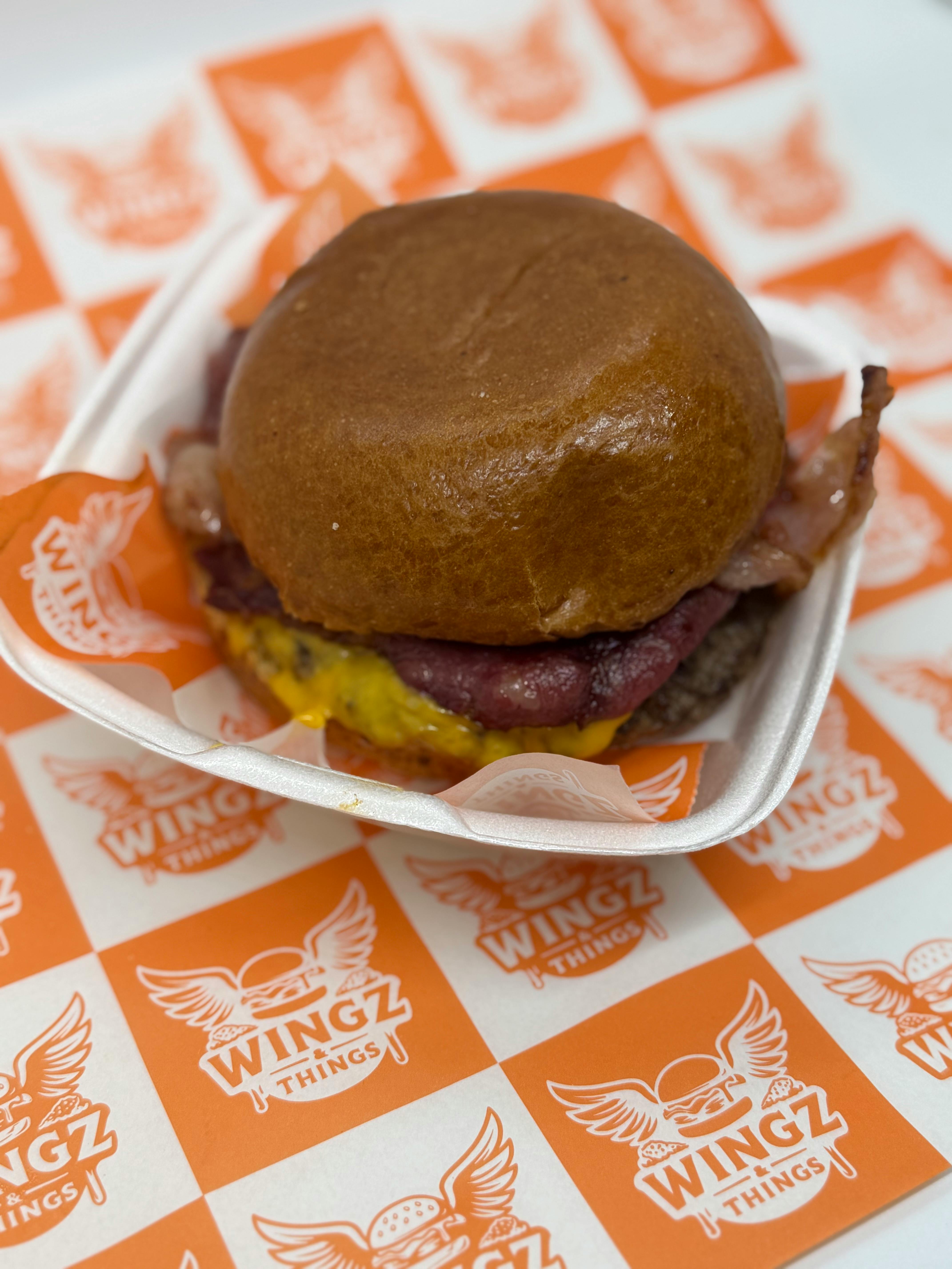 BACON SMASH BURGER from Wingz and Things in Milwaukee, WI