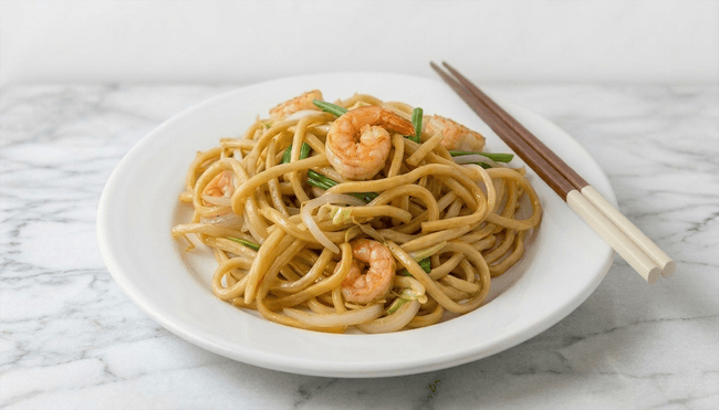 Shrimp Lo Mein from Autumn Court Chinese Restaurant in Phoenix, AZ