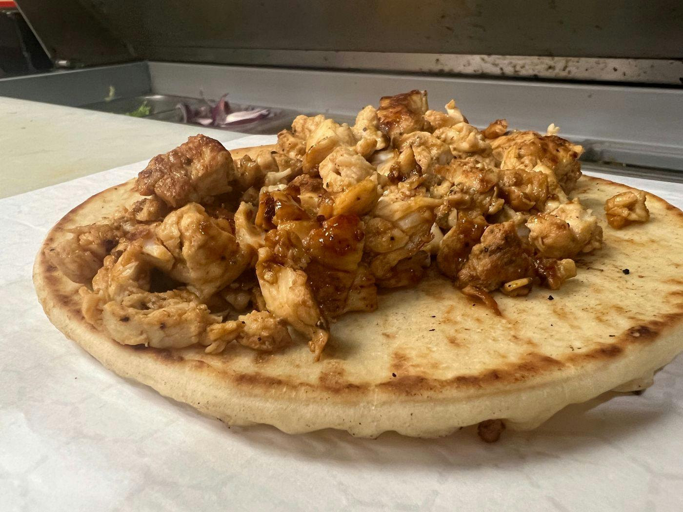 #7 Go Go Chicken Gyro from Go Go Gyro Grill in Columbus, OH
