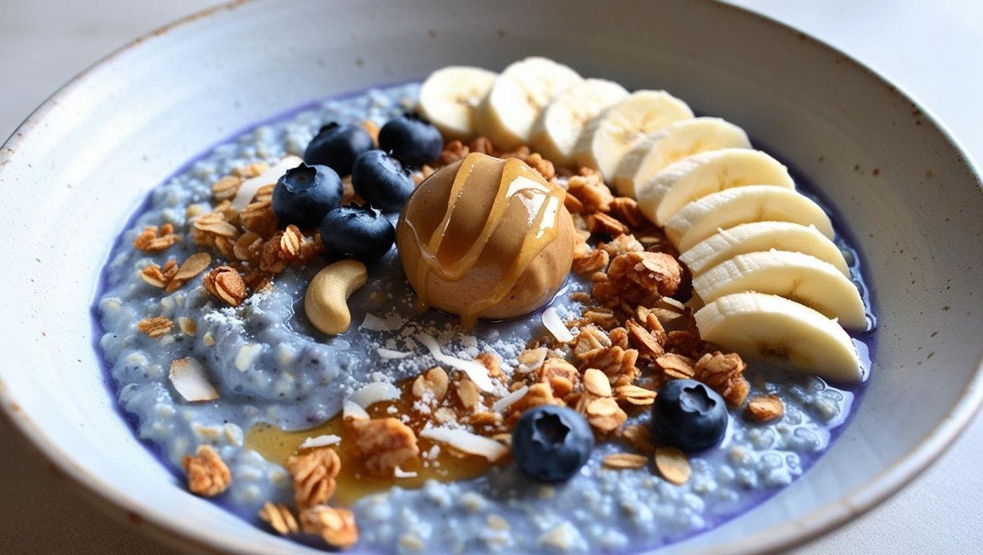 Blue Sky Oatmeal from Wild Roots in Schofield, WI