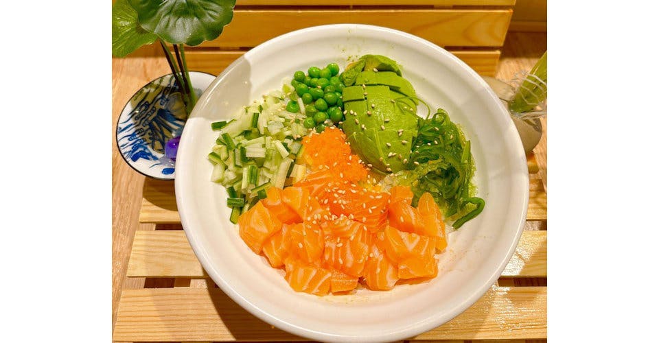 Salmon Bowl from Dodomi Sushi Rotary - N Sheridan Rd in Chicago, IL