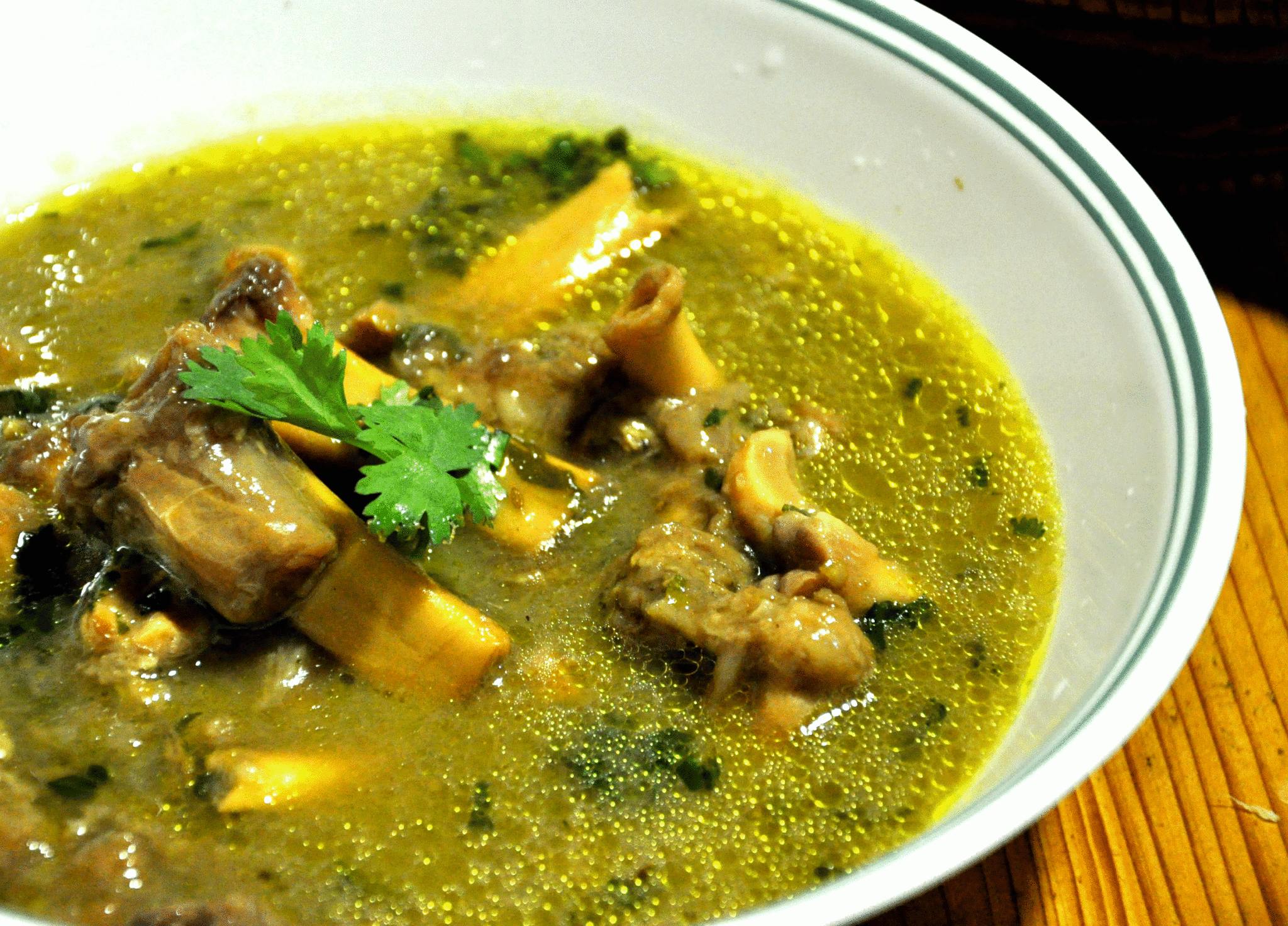 Goat Paya Soup from Pariwaar Delights in Jersey City, NJ